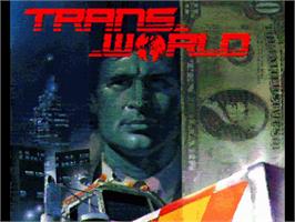 Title screen of Transworld on the Commodore Amiga.